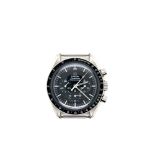 AN OMEGA SPEEDMASTER "MOONWATCH" PROFESSIONAL CHRONOGRAPH MANUAL WOUND WRISTWATCH-40mm CASE WITH