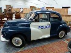 A MORRIS MINOR 1000, IN FULL POLICE LIVERY