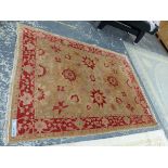 A ZEIGLER DESIGN ORIENTAL RUG 264 x 201 cms