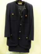 A VINTAGE VALENTINO SKIRT AND JACKET SUIT.