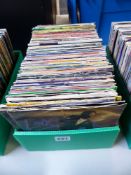 APPROX 140 7" SINGLES - MAINLY 1980'S, ALL WITH PICTURE SLEEVES