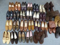TWENTY EIGHT PAIRS OF VINTAGE AND MODERN LADIES BOOTS AND SHOES TO INCLUDE, BALLY, ITALIAN,