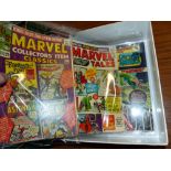 SIX 1960'S MARVEL COMICS INCLUDING KING SIZE SPECIALS, IRON MAN AND CAPTAIN AMERICA, X-MEN AND ONE