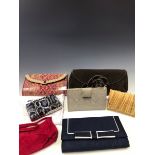 A SELECTION OF LADIES EVENING BAGS TO INCLUDE BILLY BAG, VIYELLA, GUY LAROCHE, LK BENNETT ETC (7)