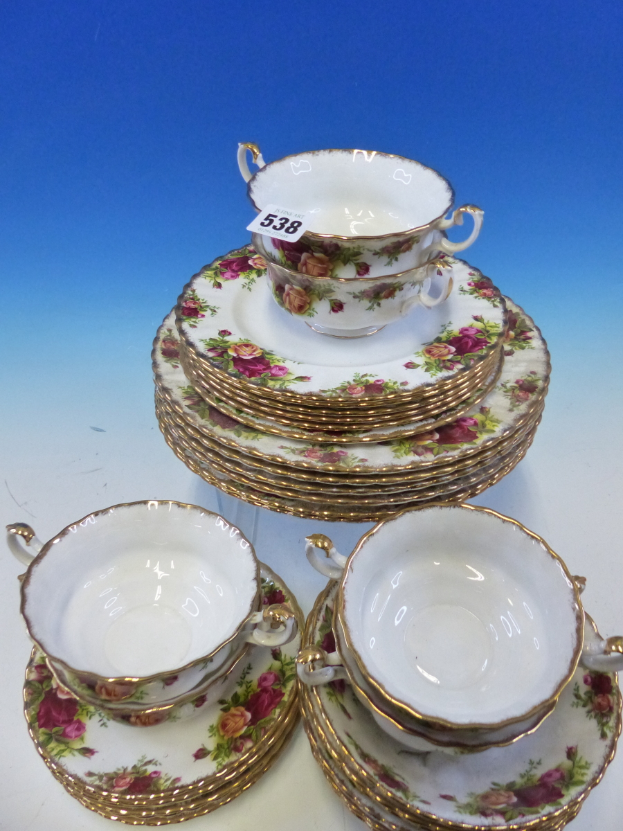 ROYAL ALBERT OLD COUNTRY ROSES PATTERN DINNER WARES - Image 2 of 3