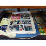 CAR CLUB BOOKLETS, EAGLE NEWSPAPERS, MAPS AND HIGHWAY CODES