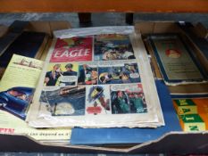 CAR CLUB BOOKLETS, EAGLE NEWSPAPERS, MAPS AND HIGHWAY CODES