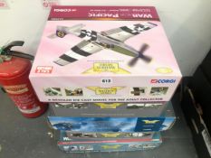 FIVE BOXED CORGI AVIATION ARCHIVE DIE CAST AEROPLANES