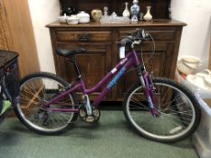 A RIDGEBACK LADIES MOUNTAIN BIKE.