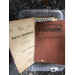 A COLLECTION OF SHEET MUSIC AND SONG BOOKS