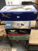 FOUR BOXED CORGI AVIATION ARCHIVE DIE CAST AEROPLANES