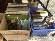 A COLLECTION OF CLASSICAL LP RECORD AND MUSIC DVD'S