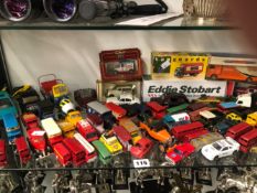 A COLLECTION OF MATCHBOX, CORGI AND DINKY DIE CAST TOYS