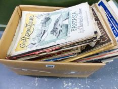 A QUANTITY OF VARIOUS VINTAGE MUSIC SCORES.