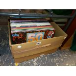 A QUANTITY OF VINTAGE VINYL RECORD ALBUMS.