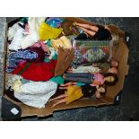 VINTAGE SINDY TYPE DOLLS AND CLOTHING.