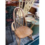 AN ERCOL ROCKING CHAIR