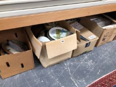 FOUR CARTONS OF COLLECTORS PLATES