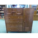 A HEALS OAK LETCHWORTH CABINET