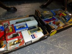 A QUANTITY OF CORGI BOXED DIE CAST VEHICLES.