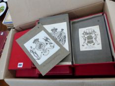 AN EXTENSIVE COLLECTION OF ANTIQUE AND LATER PRINTED BOOK PLATES MOSTLY 18th AND 19th CENTURY.