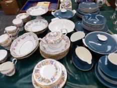 A PARAGON COUNTRY LANE PART TEA SERVICE, A POOLE PART DINNER SERVICE AND OTHER CHINA WARES.