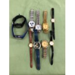 A SELECTION OF WATCHES TO INCLUDE RAYMOND WEIL, LORUSM CASIO, ETC.