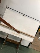 A VINTAGE DRAWING BOARD.