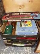 A QUANTITY OF VINTAGE TOYS AND BOARD GAMES ETC.