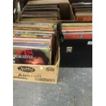 A QUANTITY OF LPS ELVIS POP, MUSICALS, EASY LISTENING MAINLY
