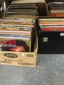 A QUANTITY OF LPS ELVIS POP, MUSICALS, EASY LISTENING MAINLY