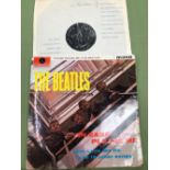 THE BEATLES. PLEASE PLEASE ME VINYL LP RECORD, MONO, FIRST PRESSING, GOLD AND BLACK PARLOPHONE