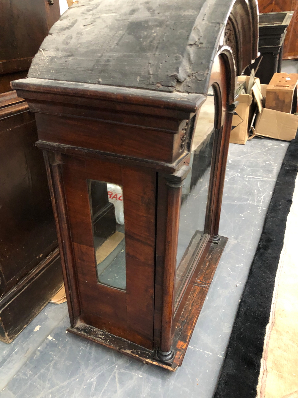 BENJAMIN FIELDROUSE, LEOMINSTER, A MAHOGANY LONG CASED CLOCK, THE BRASS ARCHED DIAL WITH - Image 23 of 24