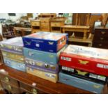 TEN BOXES OF CORGI AVIATION ARCHIVE DIE CAST AEROPLANES