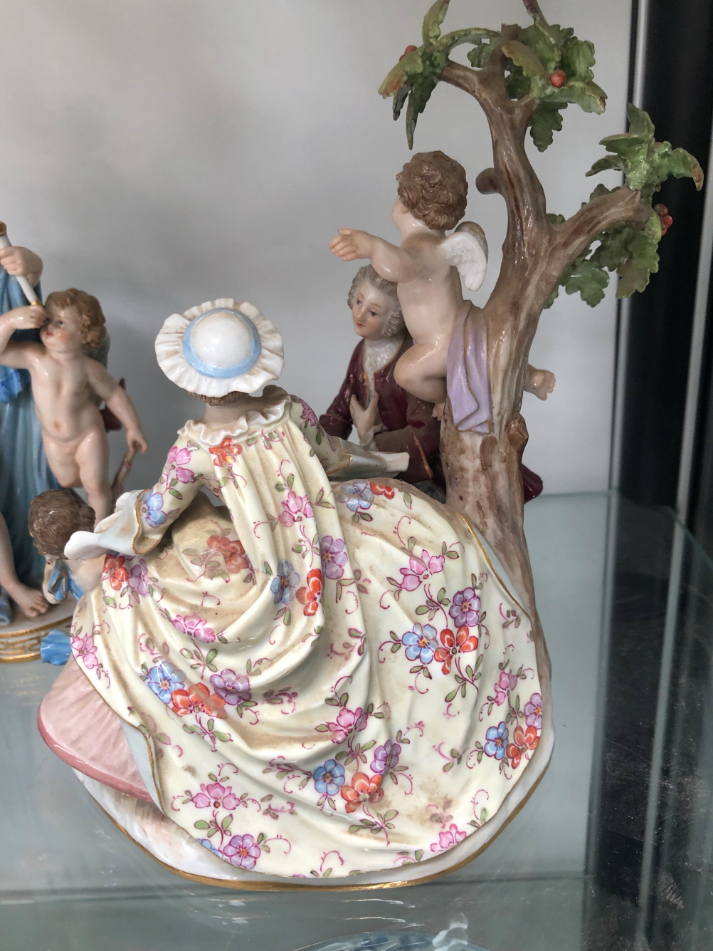 A FIGURAL MEISSEN GROUP AND TWO OTHERS - Image 26 of 26