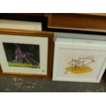 A SMALL GROUP ON CONTEMPORARY WORKS SOME PENCIL SIGNED LIMITED EDITIONS, SUBJECTS AND SIZES VARY