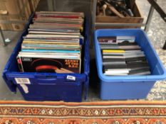 A COLLECTION OF VINYL RECORD LP's, COMEDY AND CLASSICAL AND MISIC DVD's.