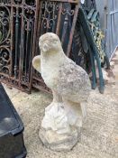 AN EAGLE GARDEN ORNAMENT