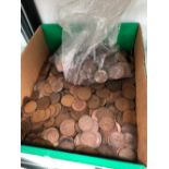 A LARGE COLLECTION OF GB COPPER COINS