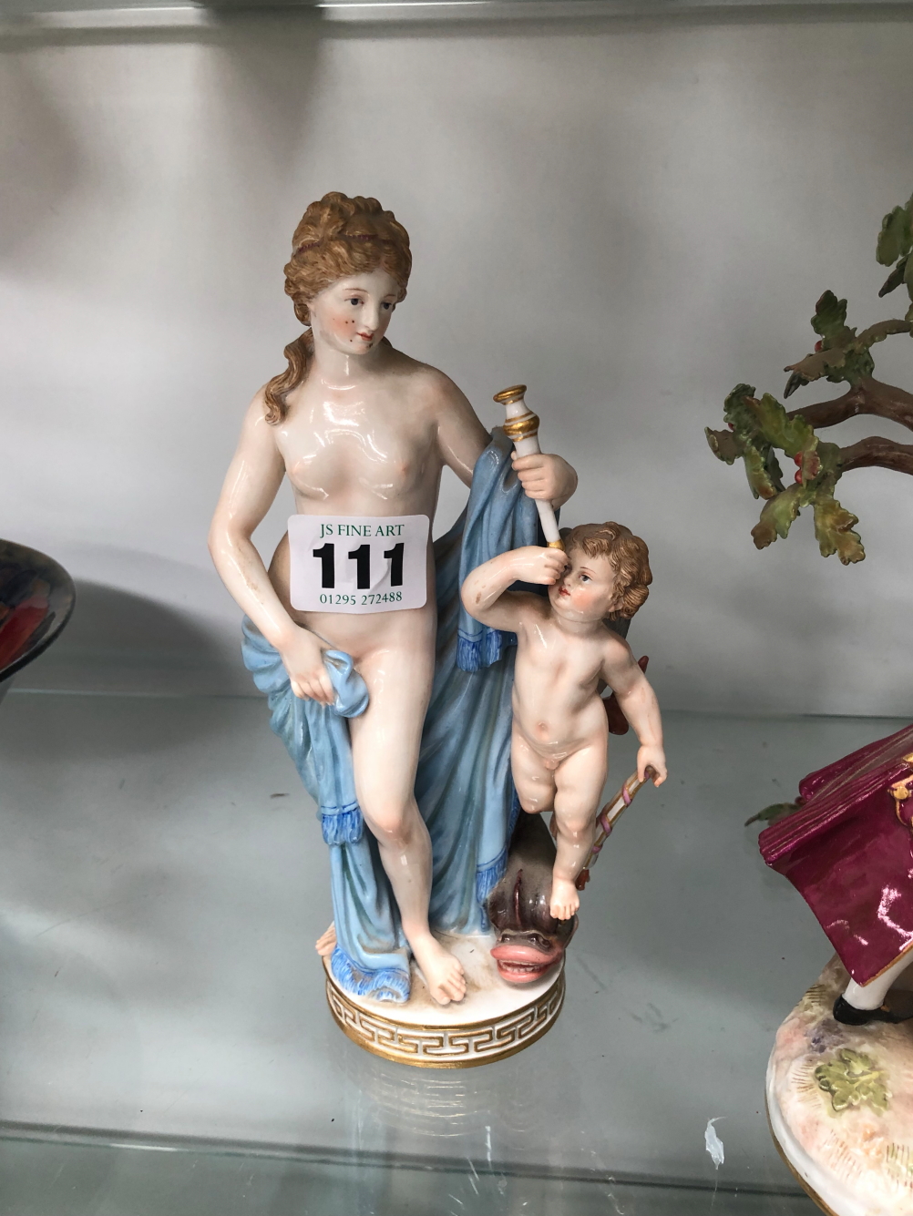 A FIGURAL MEISSEN GROUP AND TWO OTHERS - Image 21 of 26