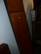 TWO LARGE PINE PANELS, PROBABLY FROM A ARCHITECTURAL CABINET.