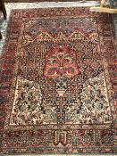 A GOOD QUALITY PERSIAN TABRIZ PRAYER RUG 153 x 104 cm's