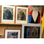 A COLLECTION OF CONTEMPORARY WORKS TO INCLUDE PENCIL SIGNED LIMITED EDITION PRINTS, PICTURES AFTER