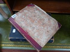 THE BRITISH ATLAS COMPLETE SET OF COUNTY MAPS OF ENGLAND AND WALES, 1810, AN 1876 BIBLE AND A