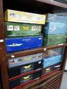 ELEVEN LARGE CORGI AVIATION ARCHIVE MODEL AIRCRAFT.