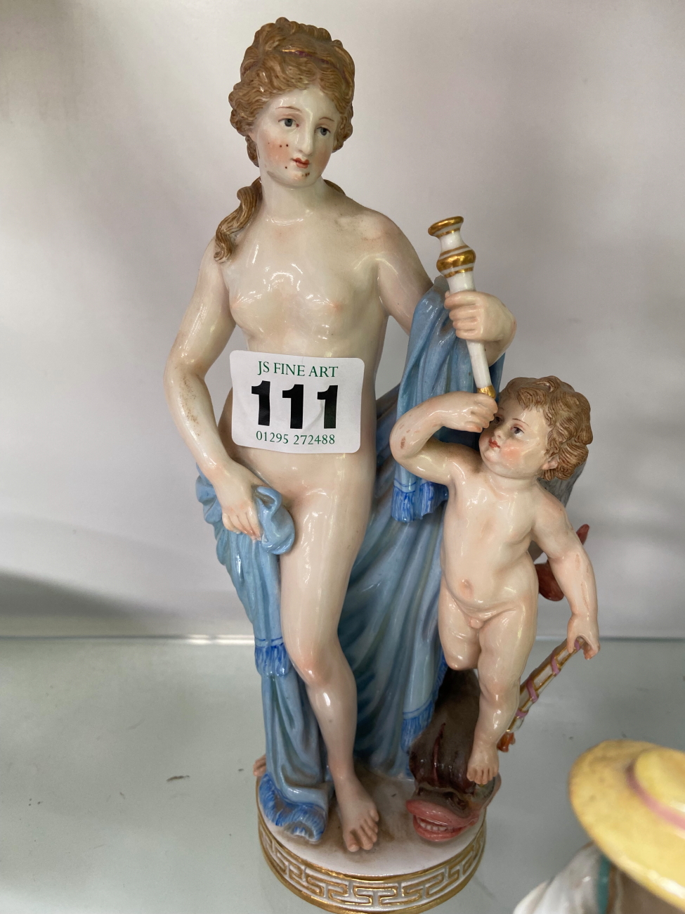 A FIGURAL MEISSEN GROUP AND TWO OTHERS - Image 2 of 26