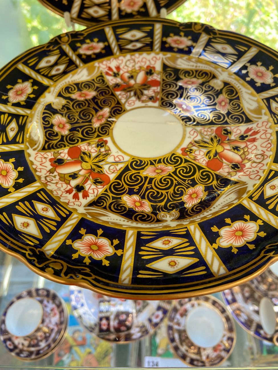 A COLLECTION OF ROYAL CROWN DERBY OLD IMARI PATTERN, TOGETHER WITH POINTONS ENGLAND SIMILAR - Image 3 of 6