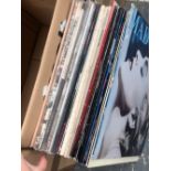 A GOOD COLLECTION OF VINYL RECORDS INCLUDING LED ZEPPELIN, AC/DC, PINK FLOYD ETC. APPROX 110 LP's.