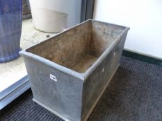 A VINTAGE LEAD PLANTER