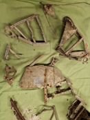 THE DOUG CUTHBERTSON COLLECTION- AIRCRAFT WRECKAGE. CRASH RECOVERED PARTS FROM AIRCRAFT "BOLTON